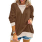 Blusa casual para mulher com gola redonda e estilo color-block