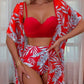 💛Καλοκαιρινές εκπτώσεις - 50% έκπτωση💛Μαγιό Dream Wrap με ζώνη
