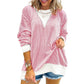 Blusa casual para mulher com gola redonda e estilo color-block