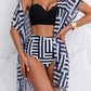 💛Καλοκαιρινές εκπτώσεις - 50% έκπτωση💛Μαγιό Dream Wrap με ζώνη